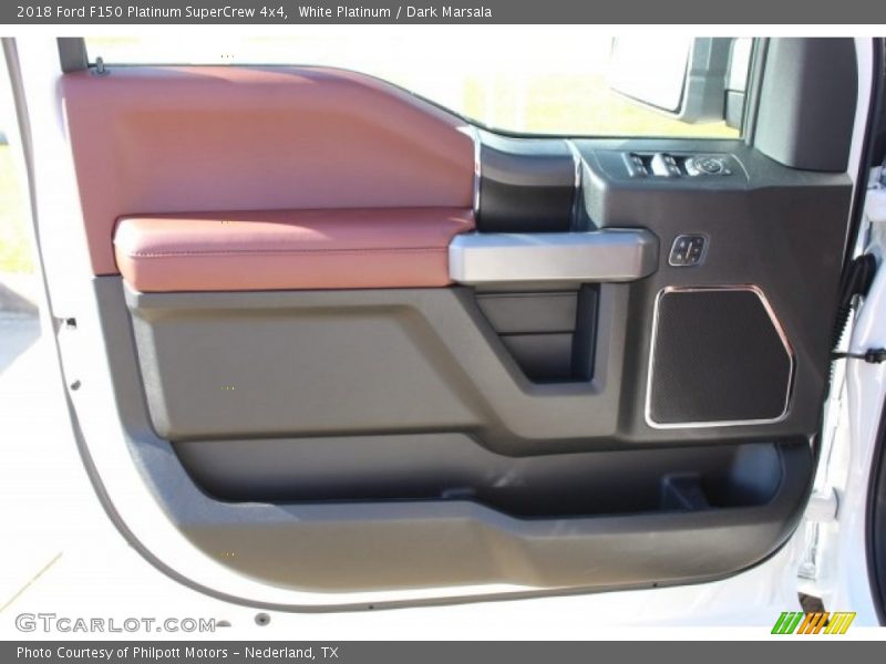 Door Panel of 2018 F150 Platinum SuperCrew 4x4