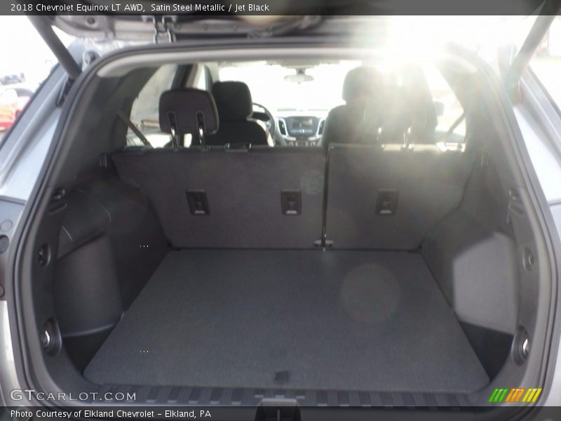 Satin Steel Metallic / Jet Black 2018 Chevrolet Equinox LT AWD