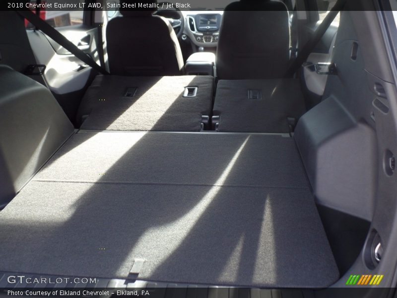 Satin Steel Metallic / Jet Black 2018 Chevrolet Equinox LT AWD