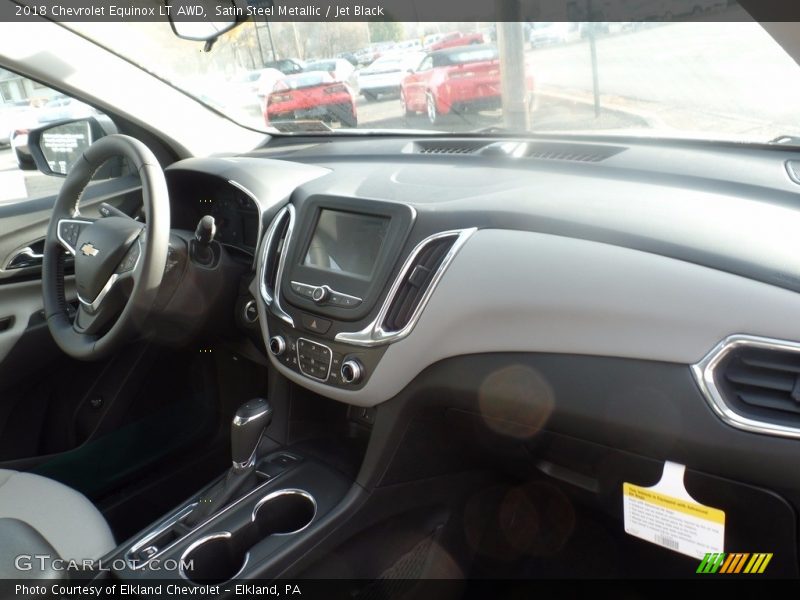 Satin Steel Metallic / Jet Black 2018 Chevrolet Equinox LT AWD