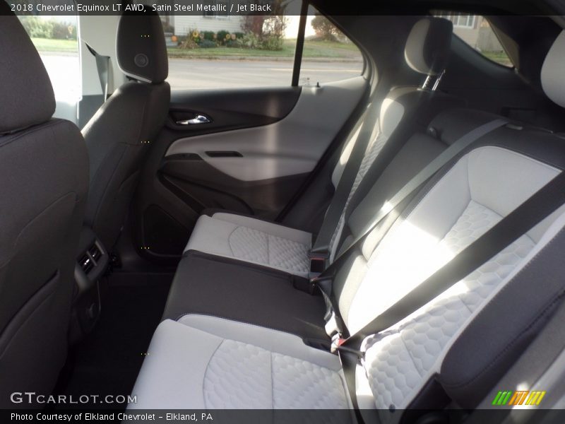 Satin Steel Metallic / Jet Black 2018 Chevrolet Equinox LT AWD