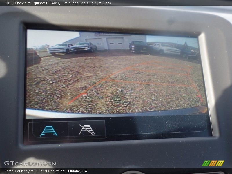 Satin Steel Metallic / Jet Black 2018 Chevrolet Equinox LT AWD