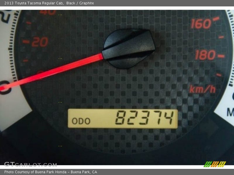 Black / Graphite 2013 Toyota Tacoma Regular Cab