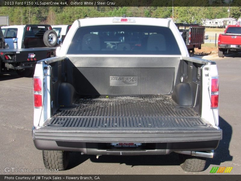 Oxford White / Steel Gray 2013 Ford F150 XL SuperCrew 4x4