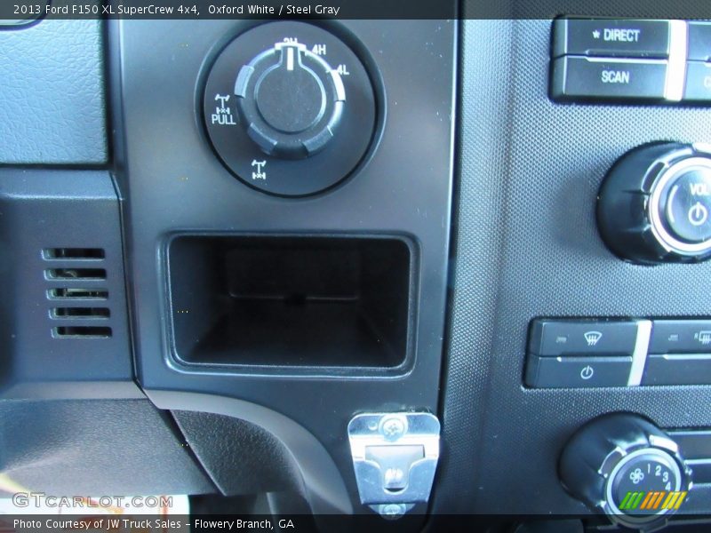 Oxford White / Steel Gray 2013 Ford F150 XL SuperCrew 4x4