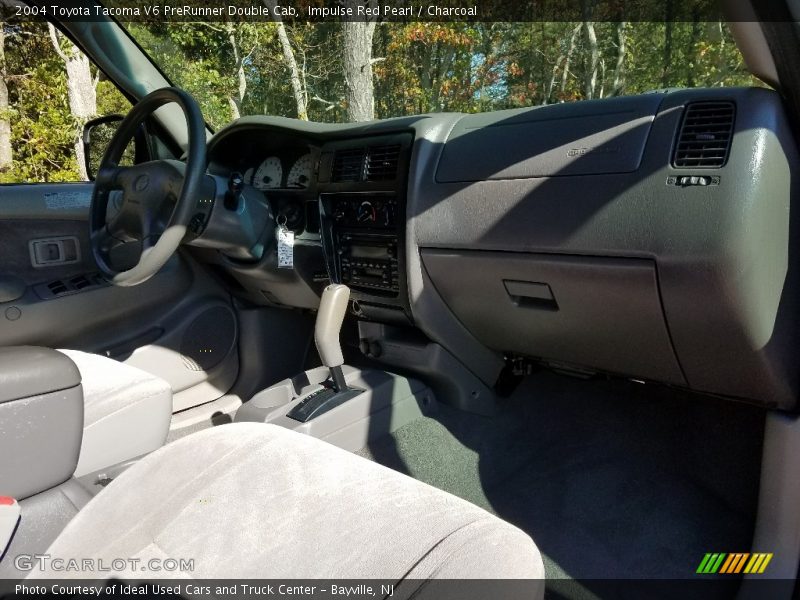 Impulse Red Pearl / Charcoal 2004 Toyota Tacoma V6 PreRunner Double Cab