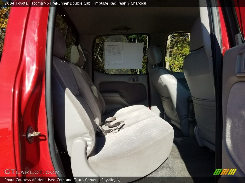 Impulse Red Pearl / Charcoal 2004 Toyota Tacoma V6 PreRunner Double Cab