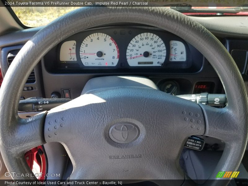 Impulse Red Pearl / Charcoal 2004 Toyota Tacoma V6 PreRunner Double Cab