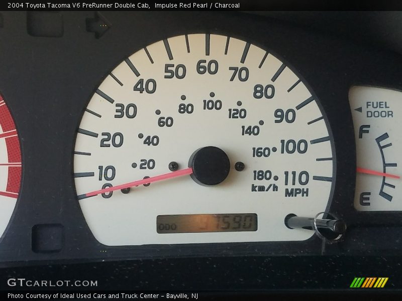 Impulse Red Pearl / Charcoal 2004 Toyota Tacoma V6 PreRunner Double Cab