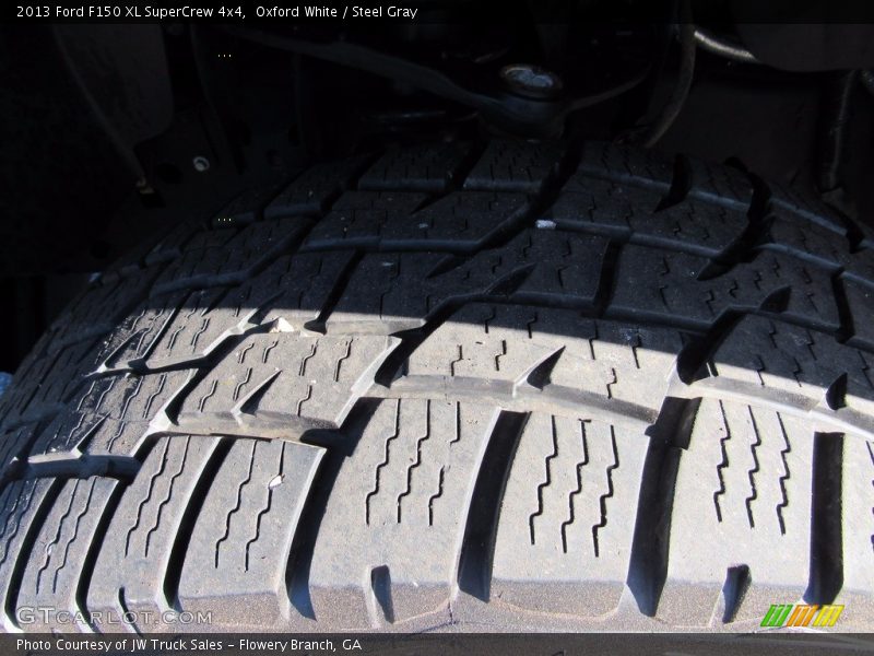 Oxford White / Steel Gray 2013 Ford F150 XL SuperCrew 4x4