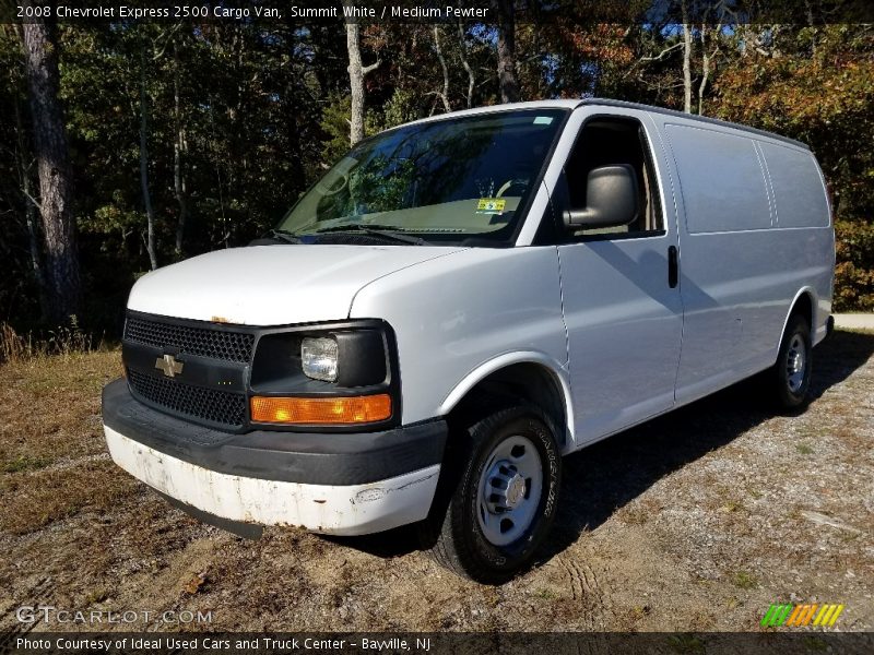 Summit White / Medium Pewter 2008 Chevrolet Express 2500 Cargo Van
