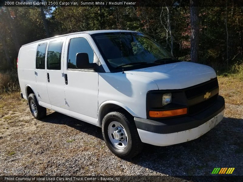 Summit White / Medium Pewter 2008 Chevrolet Express 2500 Cargo Van