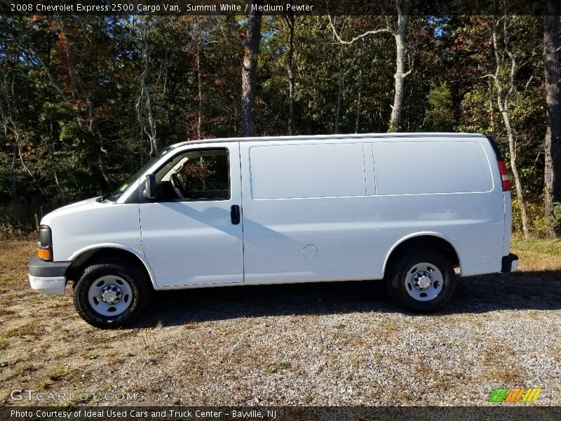 Summit White / Medium Pewter 2008 Chevrolet Express 2500 Cargo Van