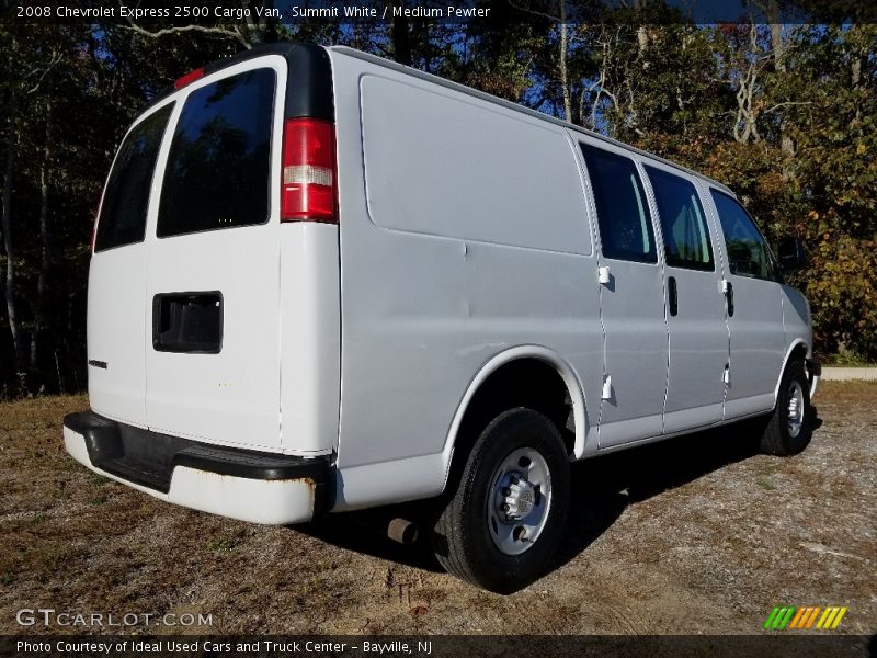 Summit White / Medium Pewter 2008 Chevrolet Express 2500 Cargo Van