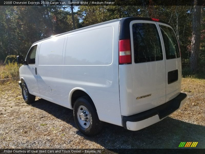Summit White / Medium Pewter 2008 Chevrolet Express 2500 Cargo Van