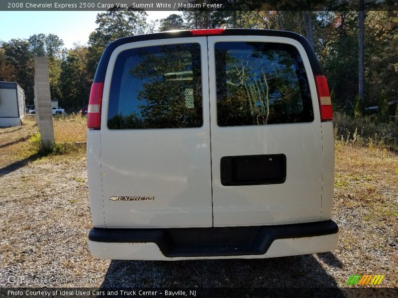 Summit White / Medium Pewter 2008 Chevrolet Express 2500 Cargo Van