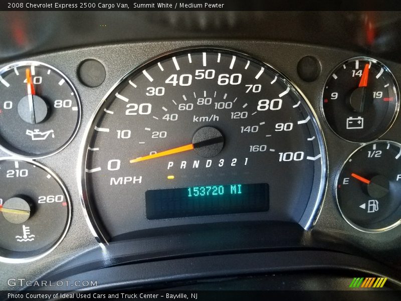 Summit White / Medium Pewter 2008 Chevrolet Express 2500 Cargo Van