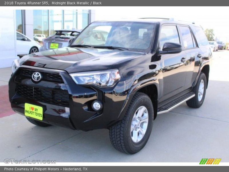 Midnight Black Metallic / Black 2018 Toyota 4Runner SR5