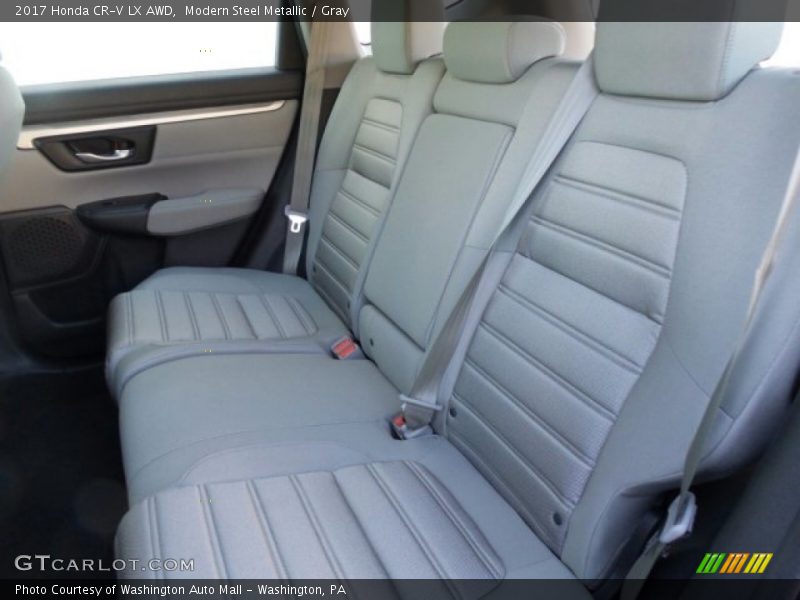 Modern Steel Metallic / Gray 2017 Honda CR-V LX AWD