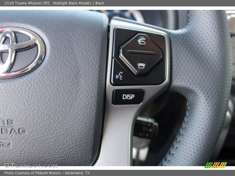 Midnight Black Metallic / Black 2018 Toyota 4Runner SR5