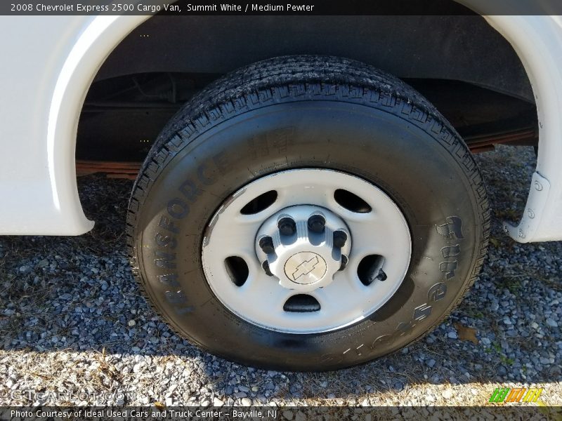 Summit White / Medium Pewter 2008 Chevrolet Express 2500 Cargo Van