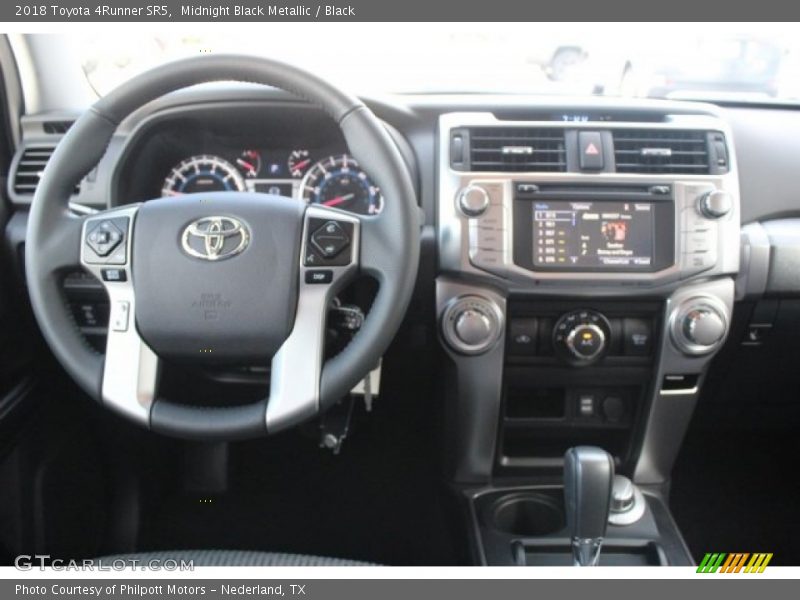 Midnight Black Metallic / Black 2018 Toyota 4Runner SR5