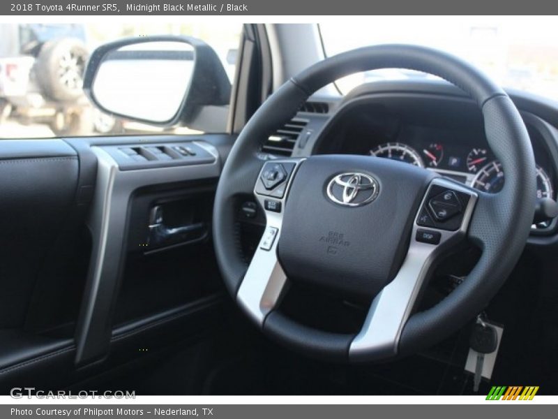 Midnight Black Metallic / Black 2018 Toyota 4Runner SR5