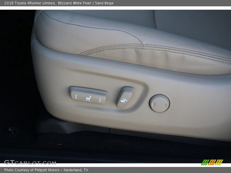 Blizzard White Pearl / Sand Beige 2018 Toyota 4Runner Limited