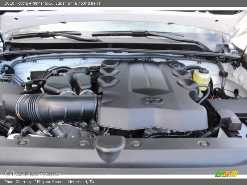  2018 4Runner SR5 Engine - 4.0 Liter DOHC 24-Valve Dual VVT-i V6