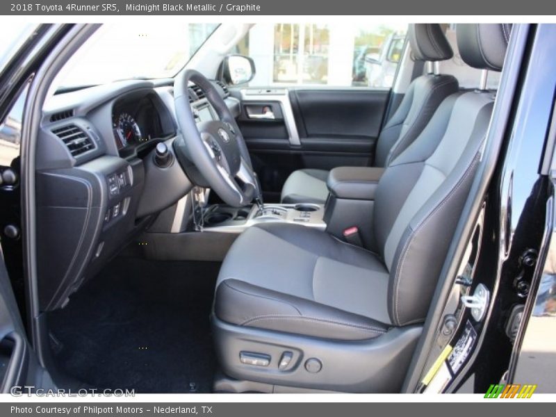 Midnight Black Metallic / Graphite 2018 Toyota 4Runner SR5