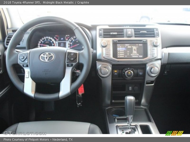 Midnight Black Metallic / Graphite 2018 Toyota 4Runner SR5