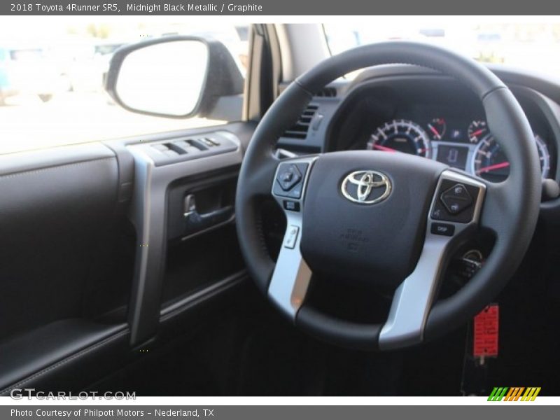 Midnight Black Metallic / Graphite 2018 Toyota 4Runner SR5