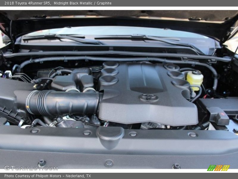 Midnight Black Metallic / Graphite 2018 Toyota 4Runner SR5