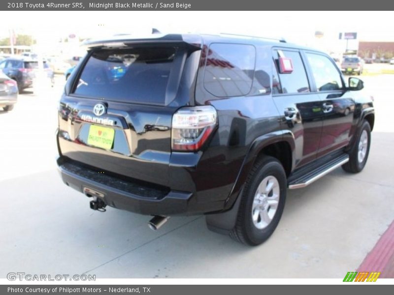 Midnight Black Metallic / Sand Beige 2018 Toyota 4Runner SR5