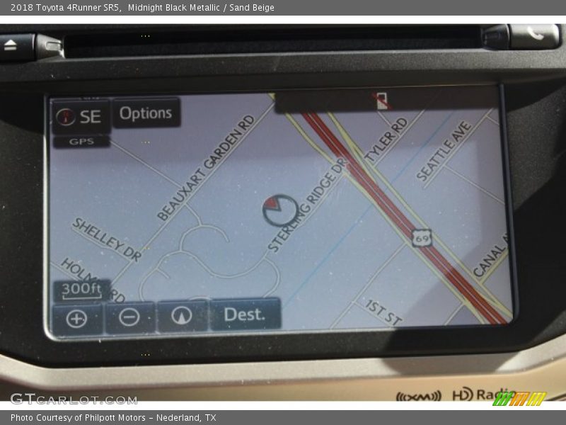 Midnight Black Metallic / Sand Beige 2018 Toyota 4Runner SR5