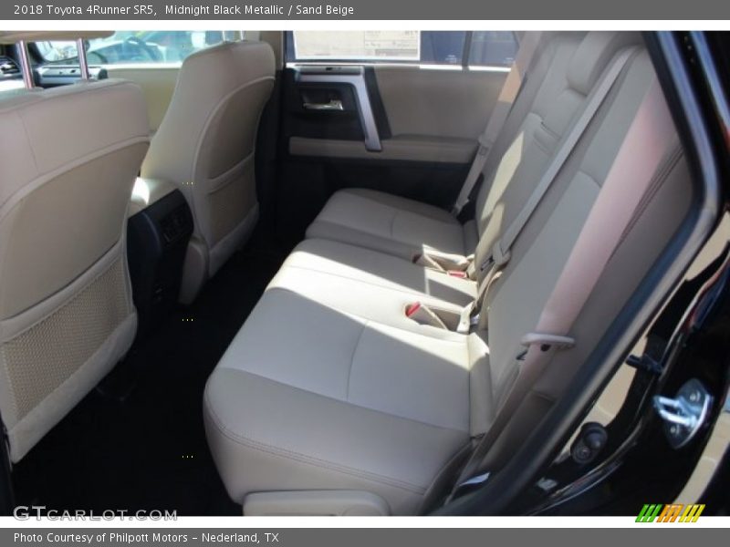 Midnight Black Metallic / Sand Beige 2018 Toyota 4Runner SR5