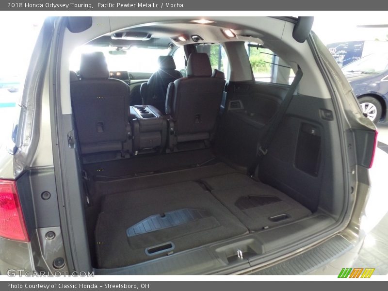 Pacific Pewter Metallic / Mocha 2018 Honda Odyssey Touring