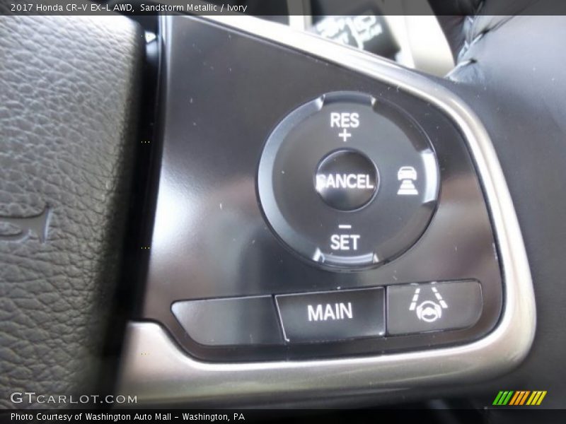 Sandstorm Metallic / Ivory 2017 Honda CR-V EX-L AWD