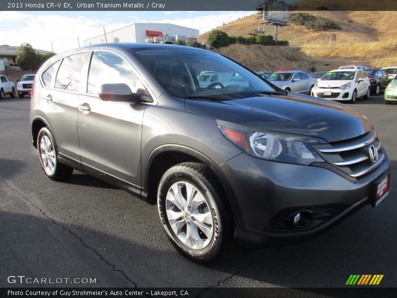 Urban Titanium Metallic / Gray 2013 Honda CR-V EX