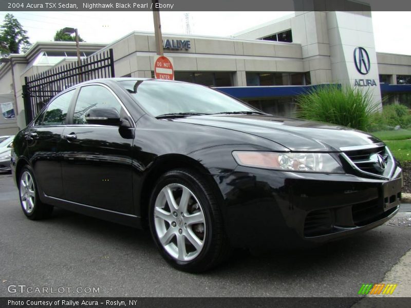 Nighthawk Black Pearl / Ebony 2004 Acura TSX Sedan