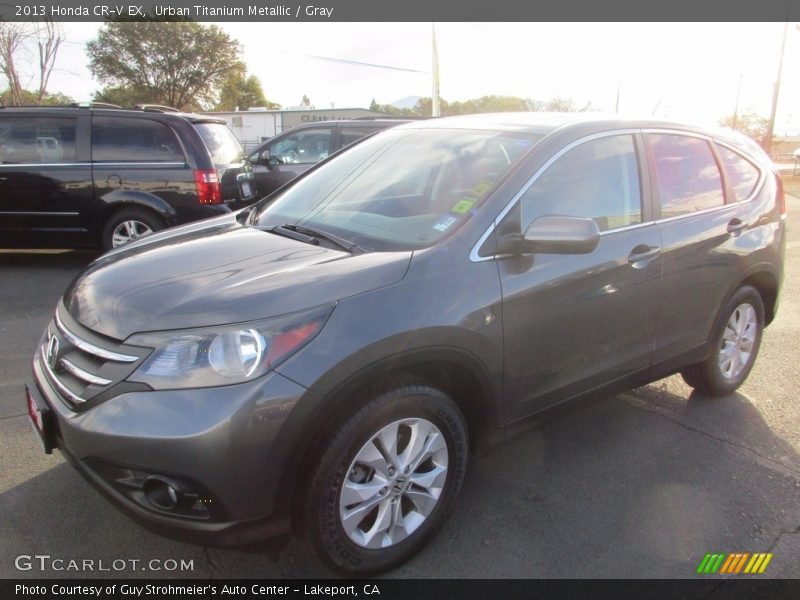 Urban Titanium Metallic / Gray 2013 Honda CR-V EX