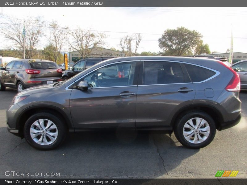 Urban Titanium Metallic / Gray 2013 Honda CR-V EX