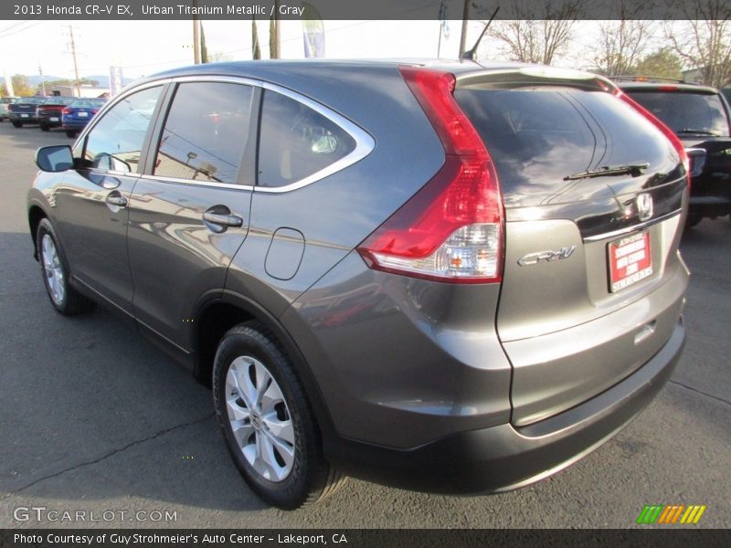 Urban Titanium Metallic / Gray 2013 Honda CR-V EX