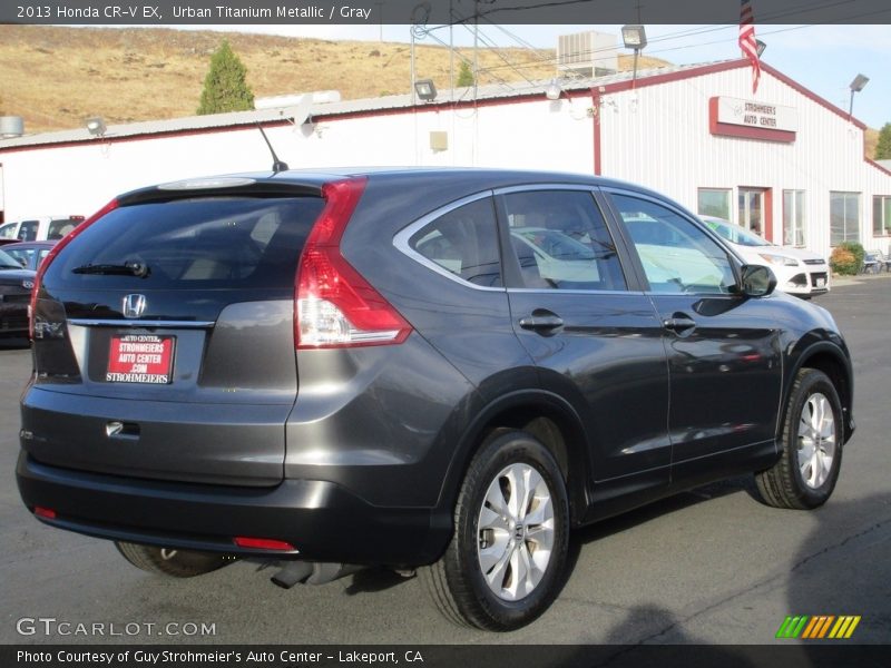 Urban Titanium Metallic / Gray 2013 Honda CR-V EX