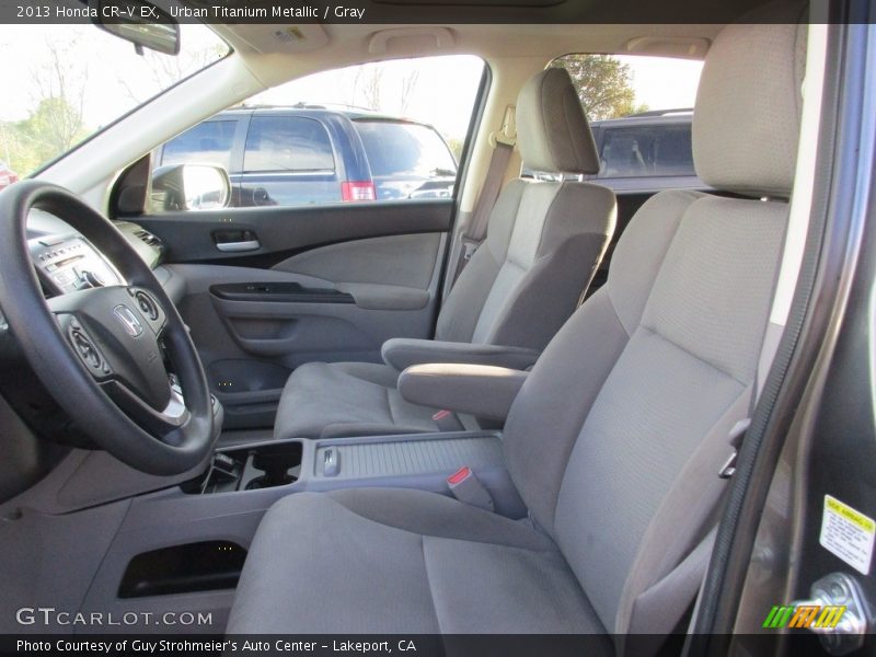 Urban Titanium Metallic / Gray 2013 Honda CR-V EX