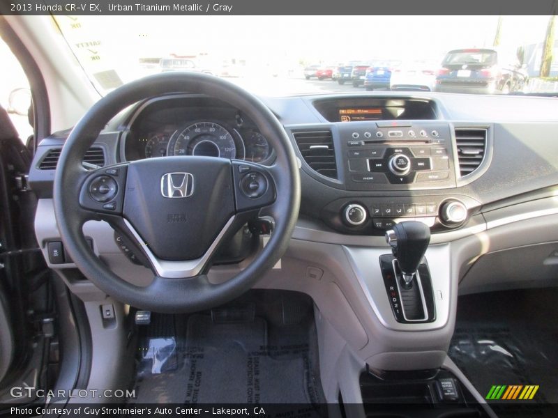 Urban Titanium Metallic / Gray 2013 Honda CR-V EX