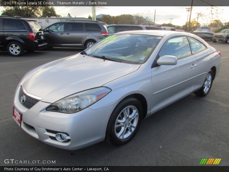 Titanium Metallic / Dark Stone 2007 Toyota Solara SE Coupe