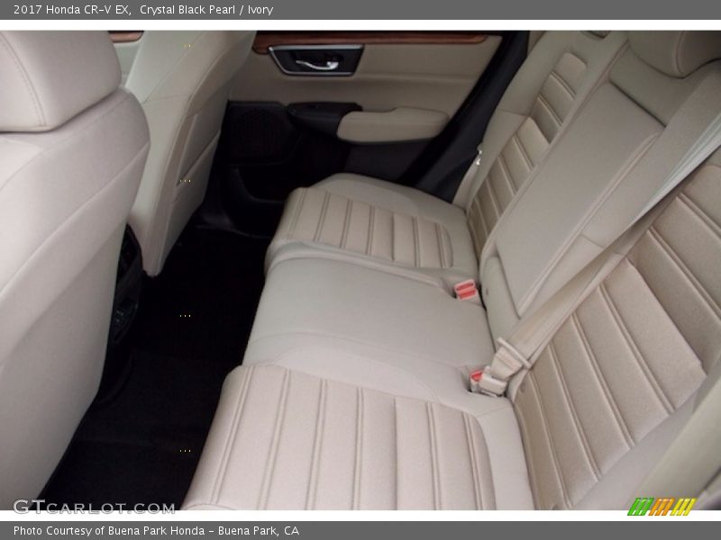 Crystal Black Pearl / Ivory 2017 Honda CR-V EX