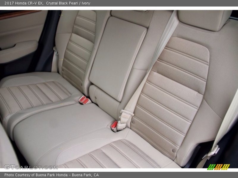 Crystal Black Pearl / Ivory 2017 Honda CR-V EX