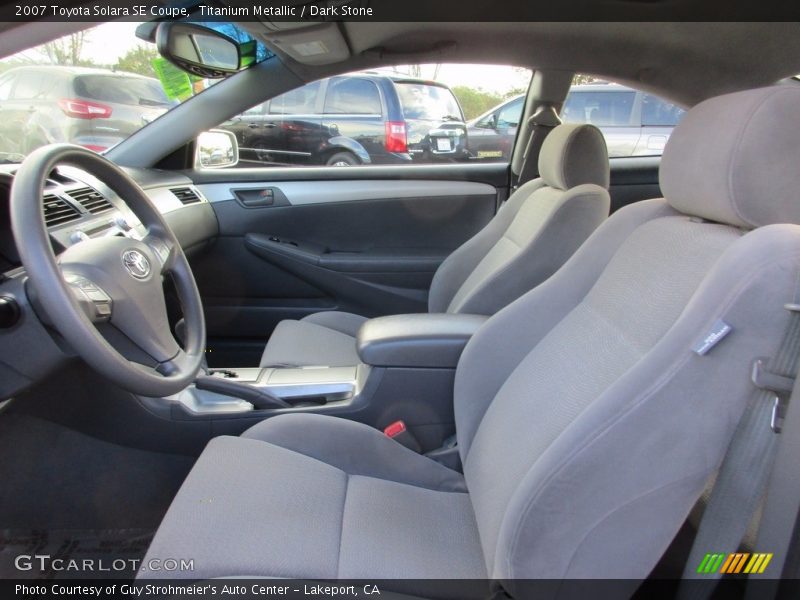 Titanium Metallic / Dark Stone 2007 Toyota Solara SE Coupe